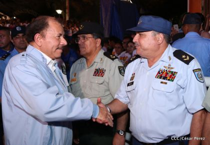 Daniel y Rosario celebran 121 Aniversario del Natalicio del General Sandino