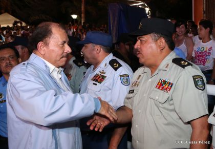 Daniel y Rosario celebran 121 Aniversario del Natalicio del General Sandino