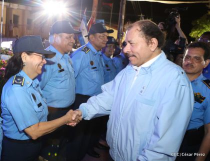 Daniel y Rosario celebran 121 Aniversario del Natalicio del General Sandino