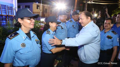 Daniel y Rosario celebran 121 Aniversario del Natalicio del General Sandino