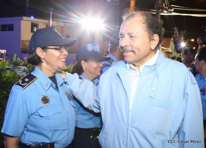 Daniel y Rosario celebran 121 Aniversario del Natalicio del General Sandino