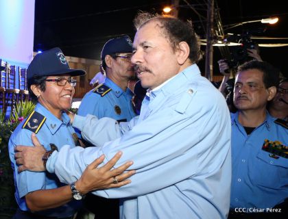 Daniel y Rosario celebran 121 Aniversario del Natalicio del General Sandino