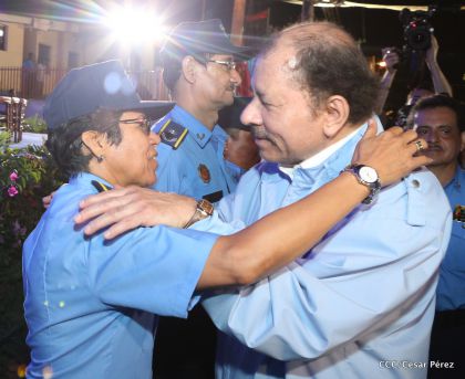 Daniel y Rosario celebran 121 Aniversario del Natalicio del General Sandino