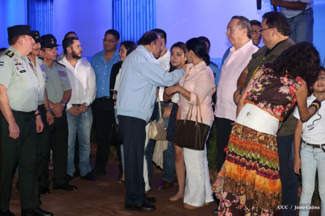 Daniel y Rosario celebran 121 Aniversario del Natalicio del General Sandino