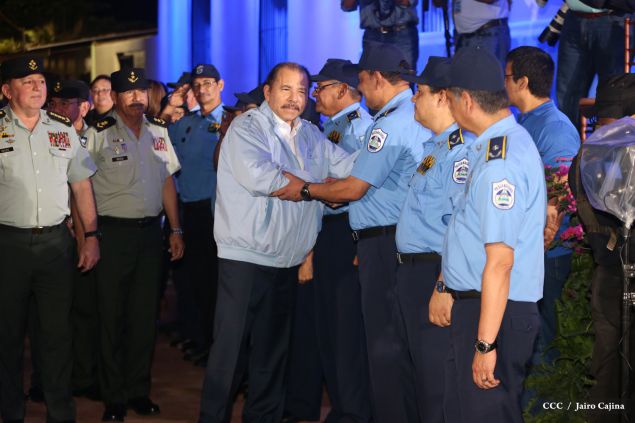 Daniel y Rosario celebran 121 Aniversario del Natalicio del General Sandino