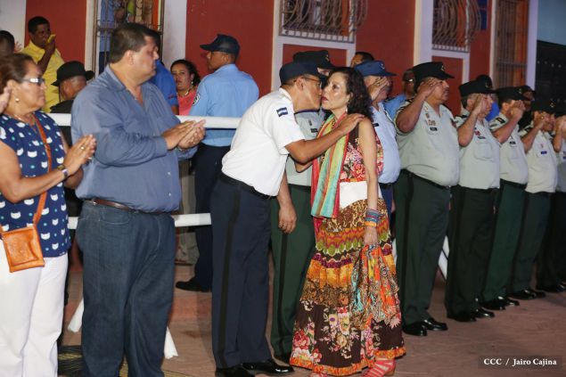 Daniel y Rosario celebran 121 Aniversario del Natalicio del General Sandino