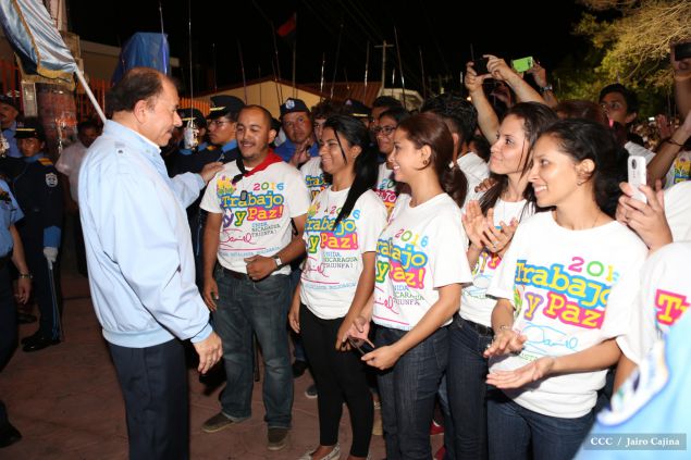 Daniel y Rosario celebran 121 Aniversario del Natalicio del General Sandino