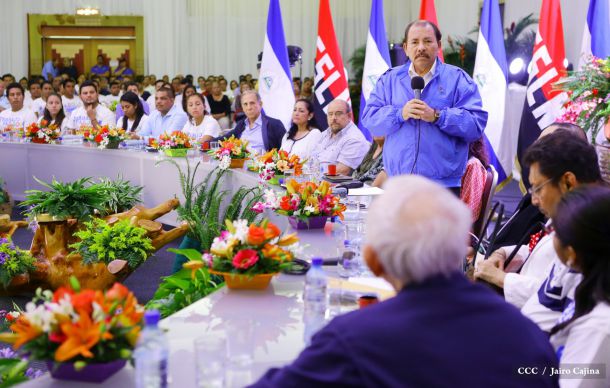 Daniel y Rosario presiden Asamblea Sandinista Nacional