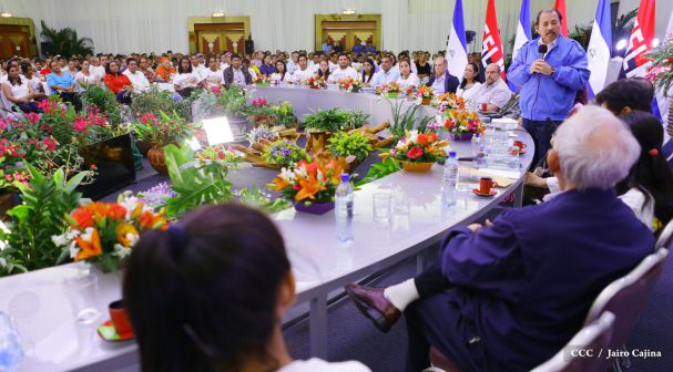 Daniel y Rosario presiden Asamblea Sandinista Nacional