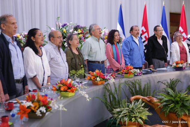 Daniel y Rosario presiden Asamblea Sandinista Nacional