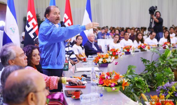 Daniel y Rosario presiden Asamblea Sandinista Nacional