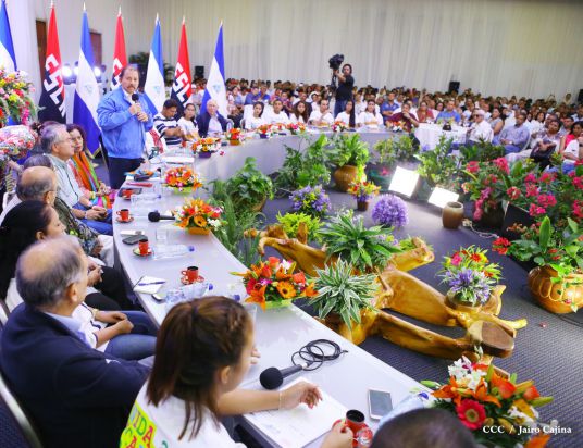 Daniel y Rosario presiden Asamblea Sandinista Nacional