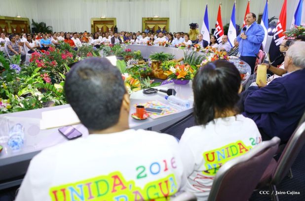 Daniel y Rosario presiden Asamblea Sandinista Nacional