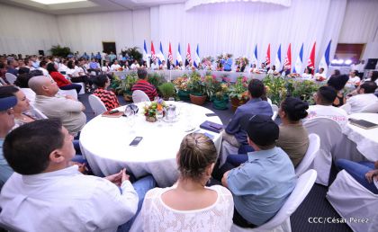 Daniel y Rosario presiden Asamblea Sandinista Nacional