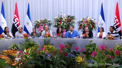 Daniel y Rosario presiden Asamblea Sandinista Nacional