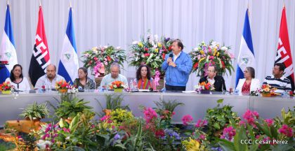 Daniel y Rosario presiden Asamblea Sandinista Nacional