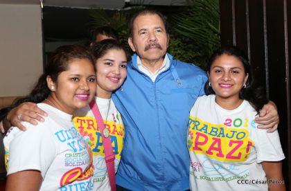 Daniel y Rosario presiden Asamblea Sandinista Nacional