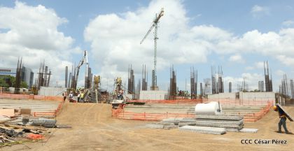 Avanza construcción de Estadio Nacional de Béisbol