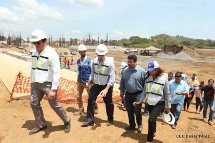 Avanza construcción de Estadio Nacional de Béisbol
