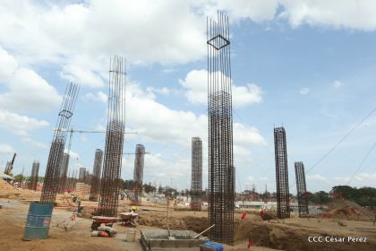 Avanza construcción de Estadio Nacional de Béisbol
