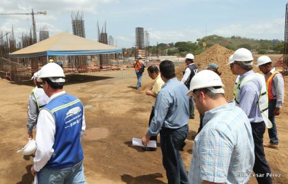 Avanza construcción de Estadio Nacional de Béisbol