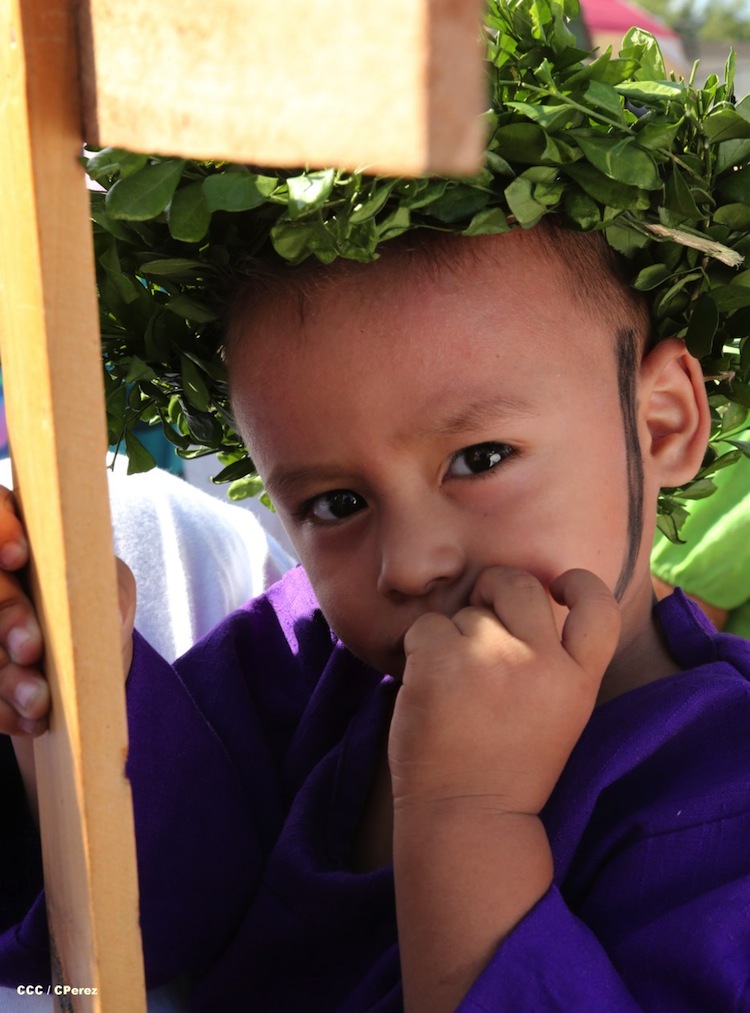 Viacrucis de Viernes Santo en Managua