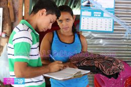 Entrega de apoyo solidario del Gobierno Sandinista a familias de Chinandega