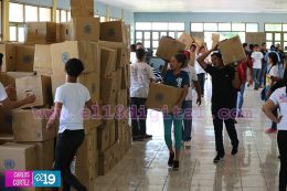 Entrega de apoyo solidario del Gobierno Sandinista a familias de Chinandega