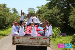 Gobierno envía miles de juguetes a niñ@s de Puerto Morazán y Tonalá 