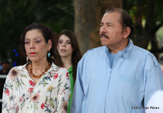 Daniel y Rosario rinden homenaje al Comandante Carlos Fonseca en su 80 Natalicio