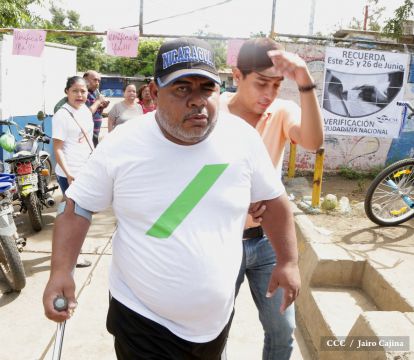 Familias participan masivamente y con entusiasmo en la Verificación Ciudadana