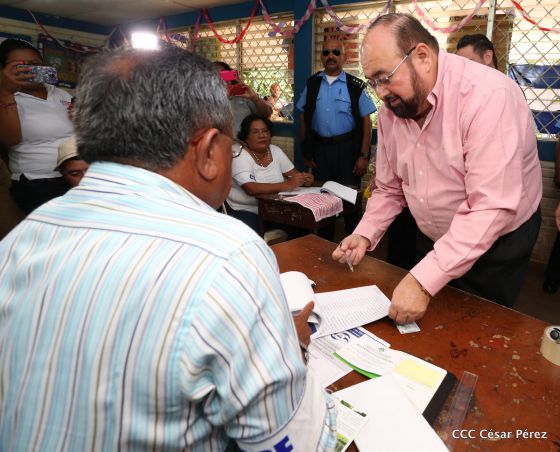 Magistrado Roberto Rivas acude a verificación ciudadana