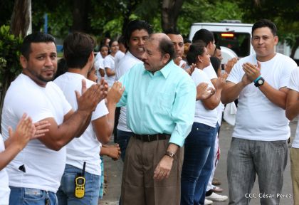 Daniel y Rosario participan del proceso de verificación ciudadana