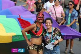 Caminata de la comunidad LGBTI en Nicaragua