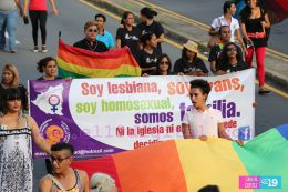 Caminata de la comunidad LGBTI en Nicaragua