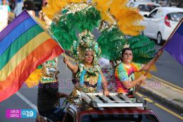 Caminata de la comunidad LGBTI en Nicaragua