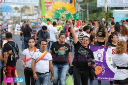 Caminata de la comunidad LGBTI en Nicaragua
