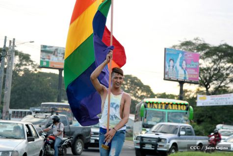 Caminata de la comunidad LGBTI en Nicaragua