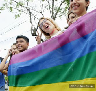 Caminata de la comunidad LGBTI en Nicaragua
