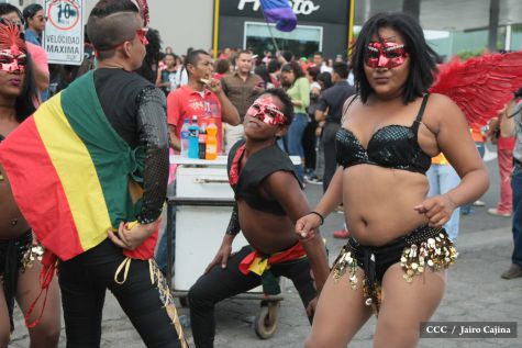 Caminata de la comunidad LGBTI en Nicaragua