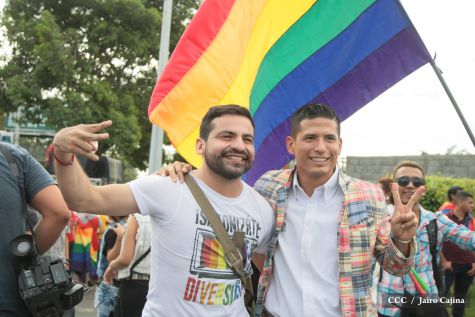 Caminata de la comunidad LGBTI en Nicaragua