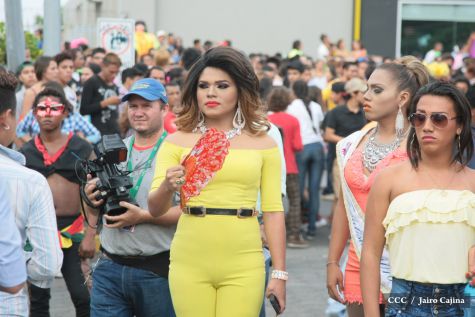 Caminata de la comunidad LGBTI en Nicaragua