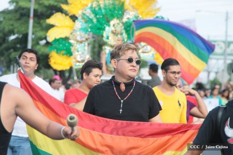 Caminata de la comunidad LGBTI en Nicaragua