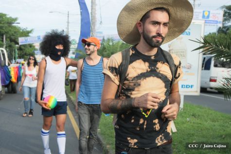 Caminata de la comunidad LGBTI en Nicaragua