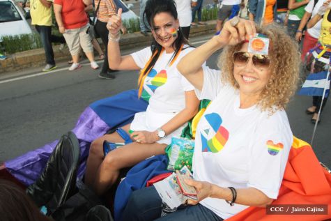 Caminata de la comunidad LGBTI en Nicaragua