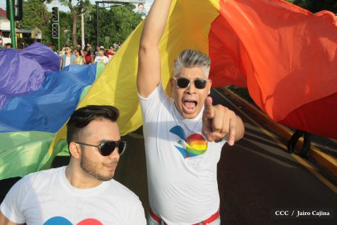Caminata de la comunidad LGBTI en Nicaragua