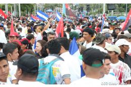 Daniel y Rosario celebran el 37 Aniversario del Repliegue Táctico a Masaya