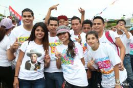 Daniel y Rosario celebran el 37 Aniversario del Repliegue Táctico a Masaya