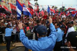 Daniel y Rosario celebran el 37 Aniversario del Repliegue Táctico a Masaya
