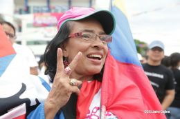 Daniel y Rosario celebran el 37 Aniversario del Repliegue Táctico a Masaya